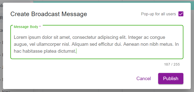 Broadcast notification3