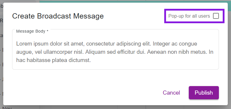 Broadcast notification4