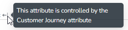 Dependent attribute Tooltip